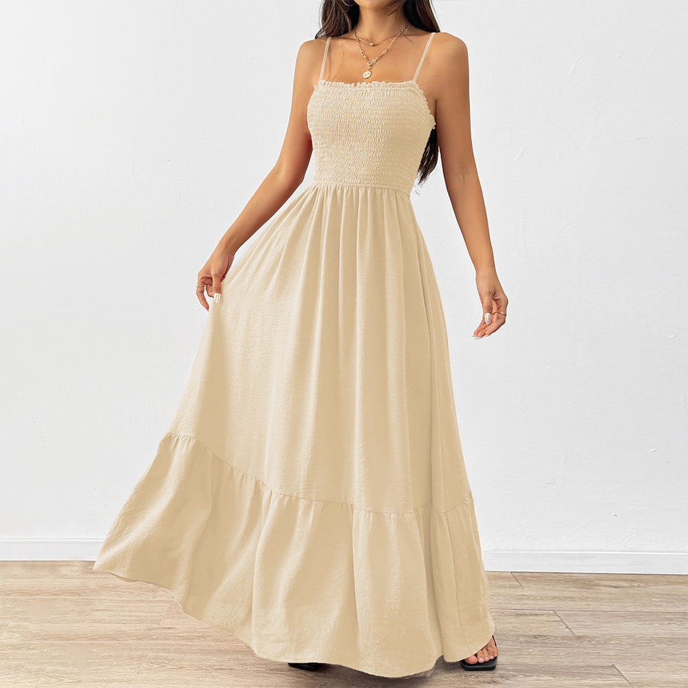 Robe Naéa Tissage Texturé & Bretelles Fines