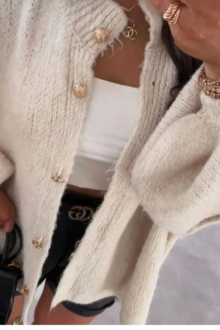 Élise – Cardigan Chauve-Souris Chic & Confort