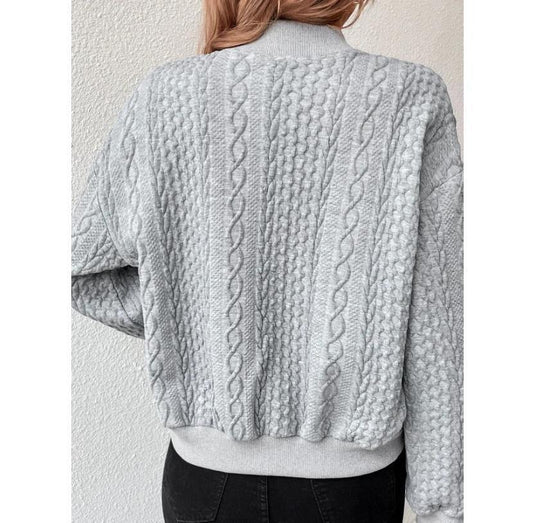 Cardigan tricoté décontracté