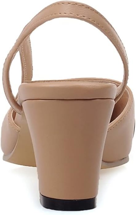 Sandales Lyra Talon Moyen Avec Design Colorblock