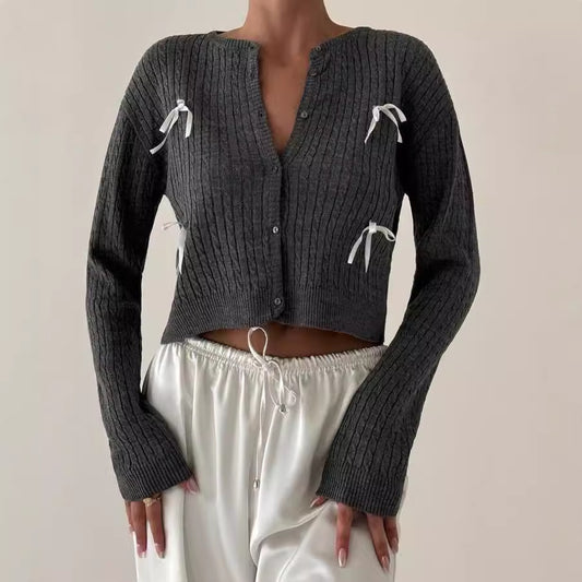 Blouse Linoa Noeud Drapé et Charme Minimal