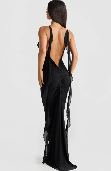 Robe Elira Silhouette Fluide & Bretelles Fines