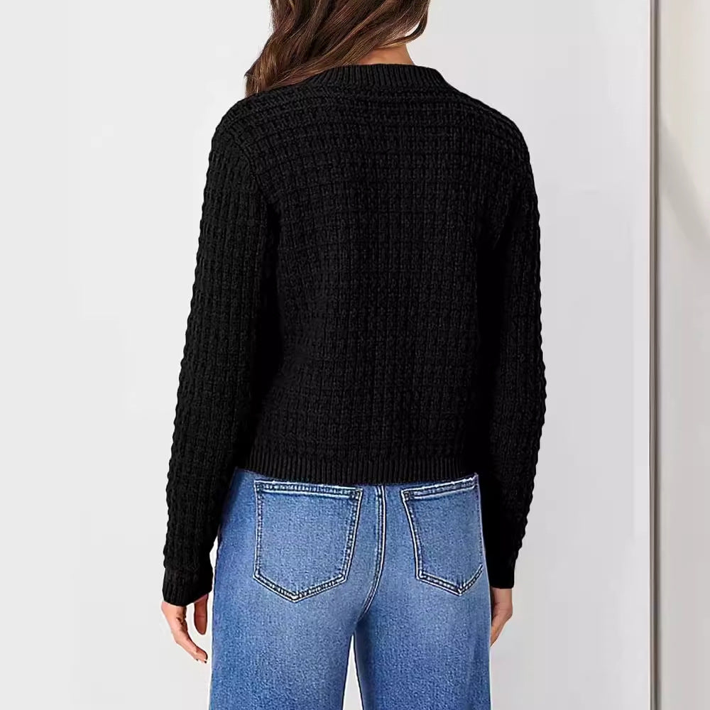 Cardigan Éloïse Élégance Texturée