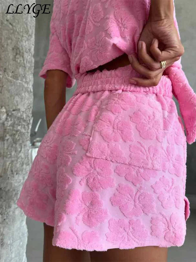 🌸 Ensemble 3D Fleur – Fraîcheur et Fantaisie pour l'Été