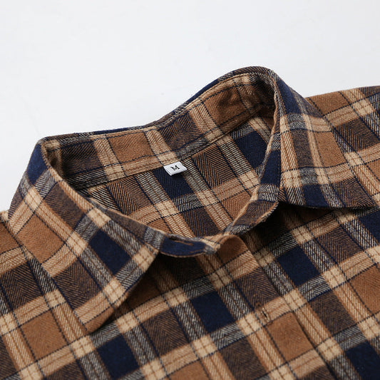 Chemise Ample à Carreaux