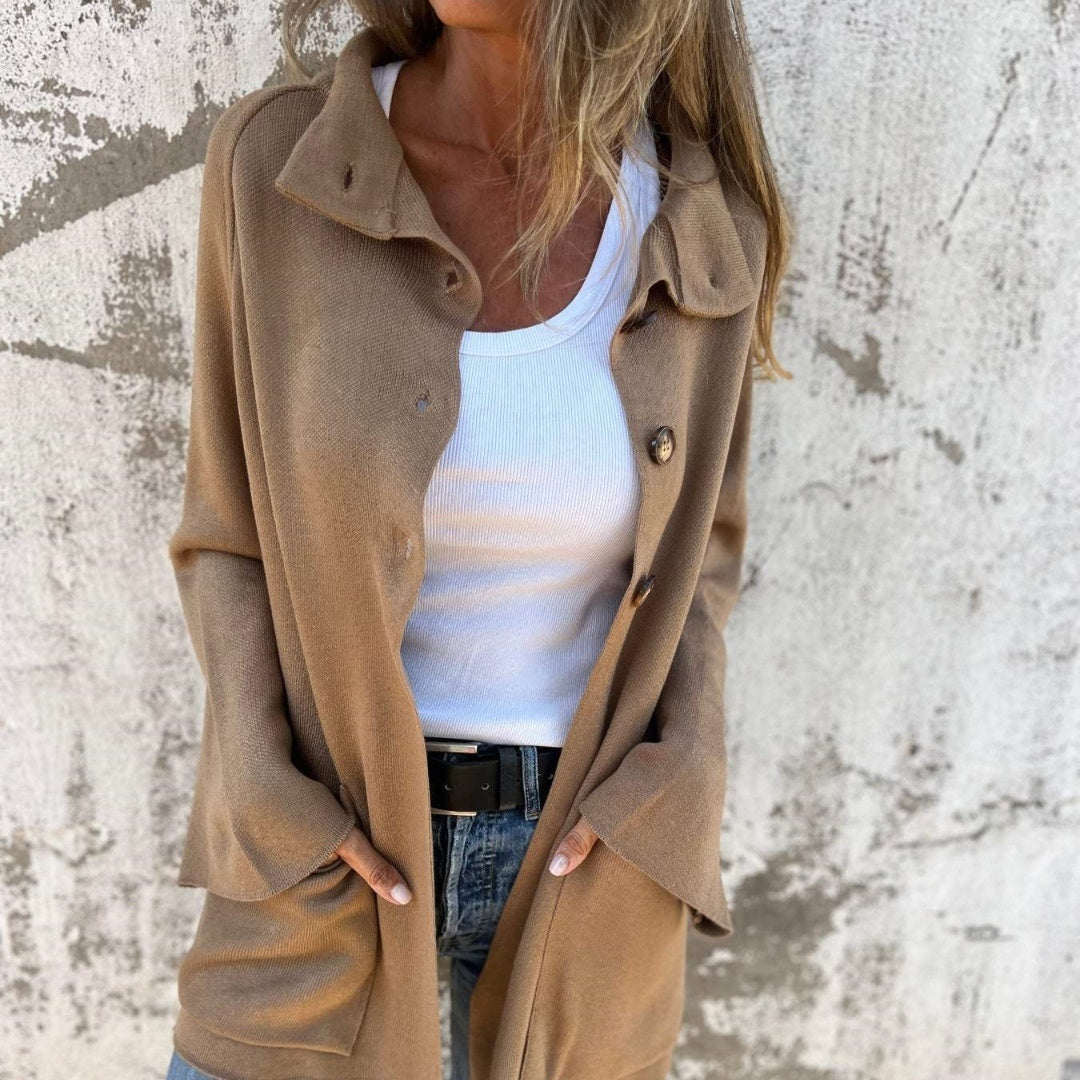 Ins™ Manteau Cardigan à Revers