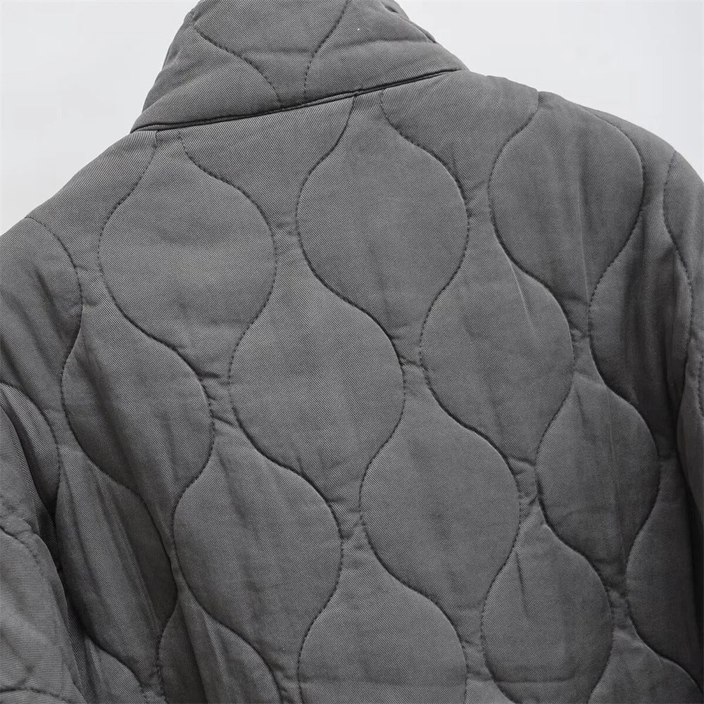 Veste Matelassée en Lyocell