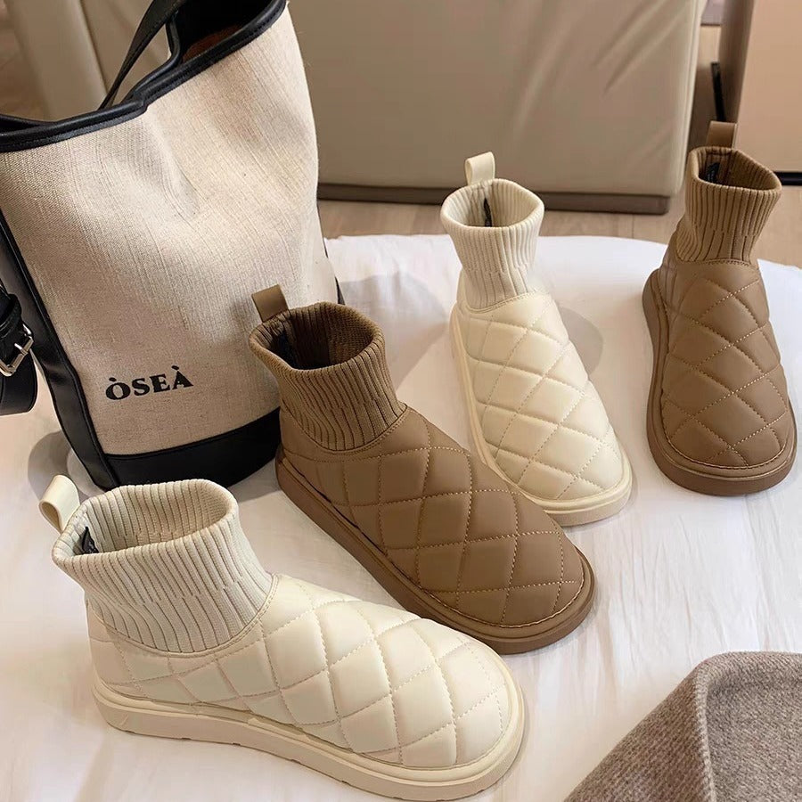 PX - Bottes d'Hiver Chaud, Confort et Praticité