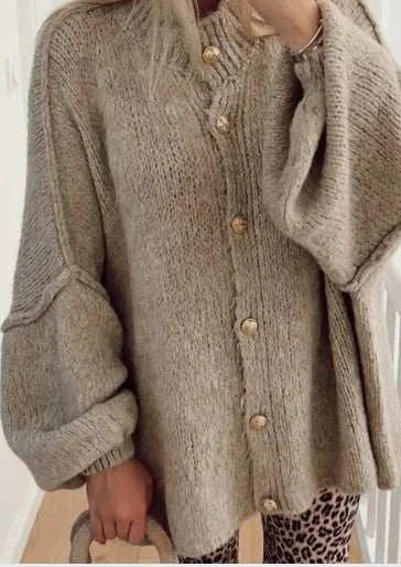 Élise – Cardigan Chauve-Souris Chic & Confort