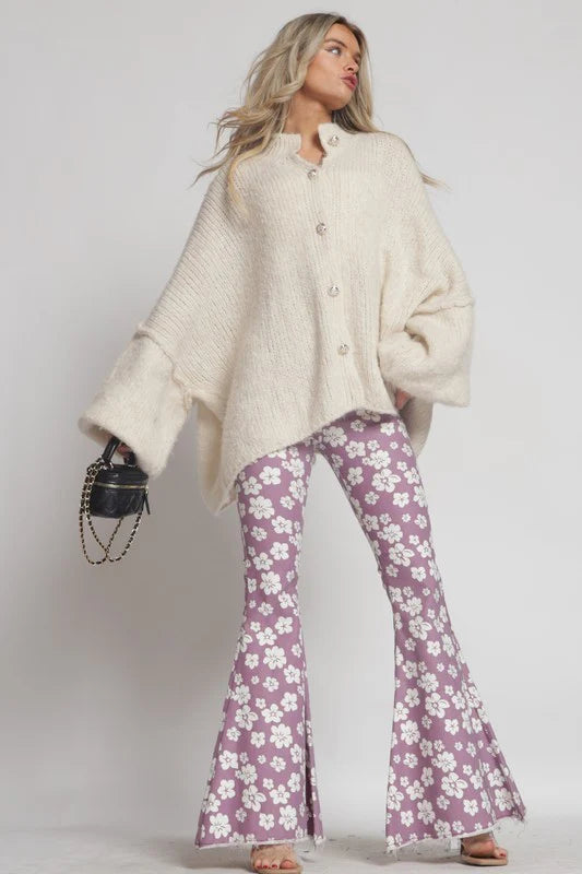 Élise – Cardigan Chauve-Souris Chic & Confort