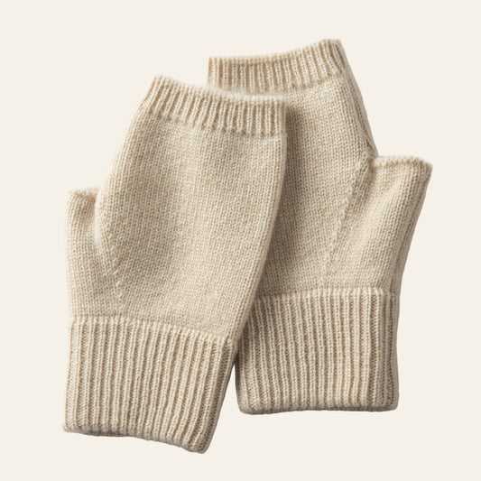 Gants Demi-Doigt en Cachemire – Hiver Élégant