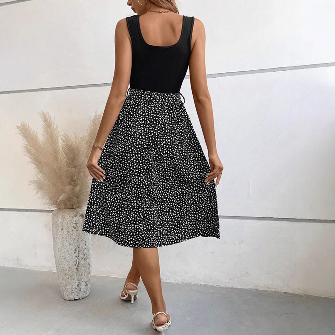 Robe Célène Bicolore Sans Manches