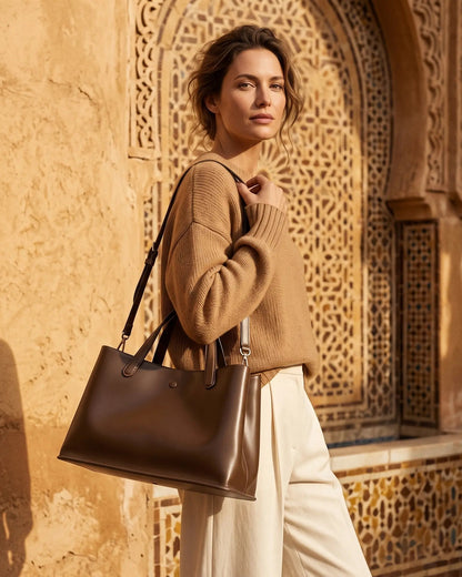 Cabas Almeria — Cuir Véritable