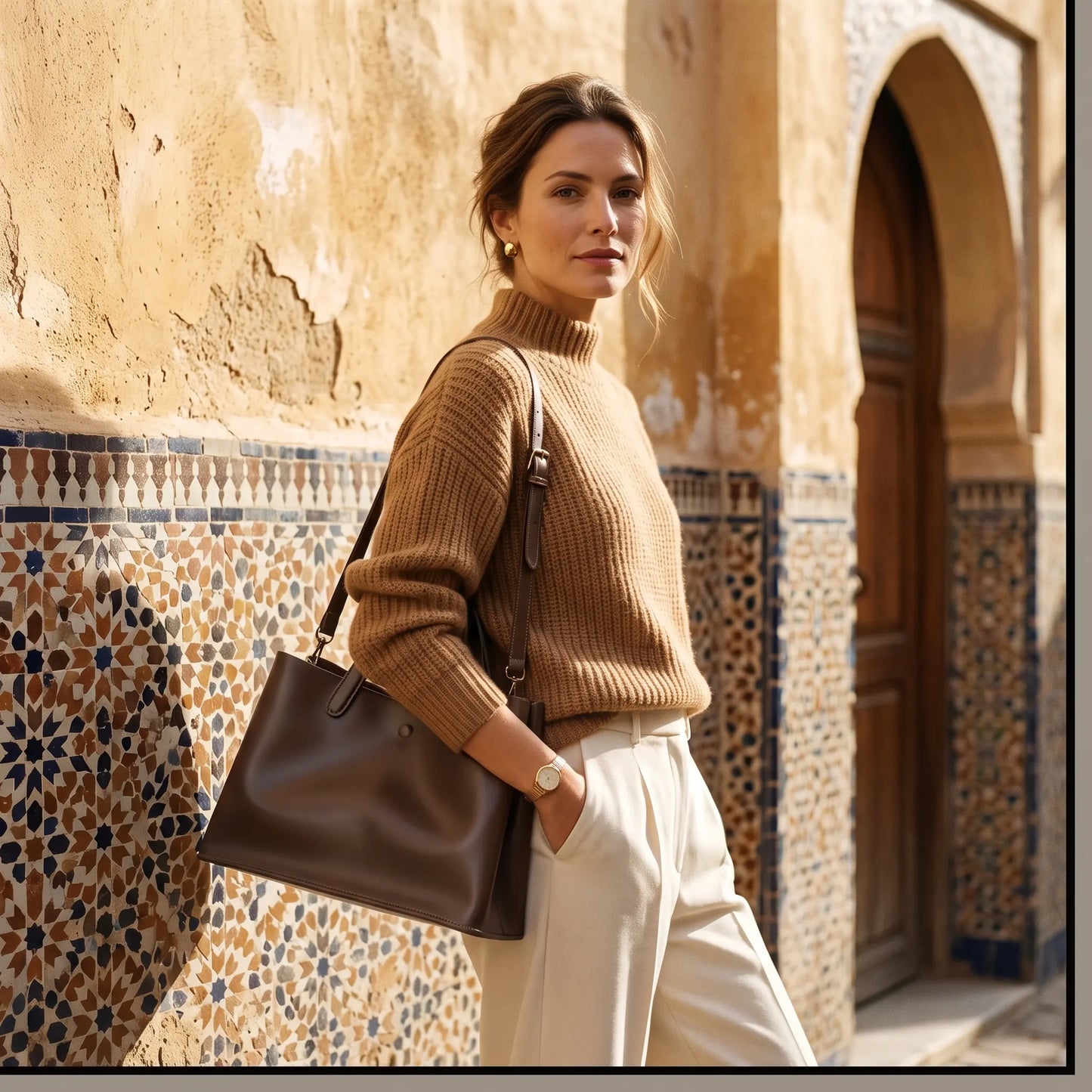 Cabas Almeria — Cuir Véritable