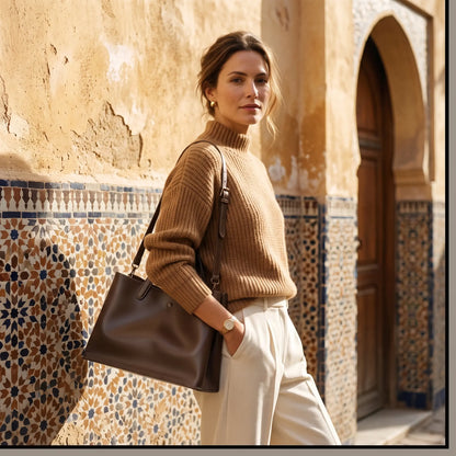 Cabas Almeria — Cuir Véritable