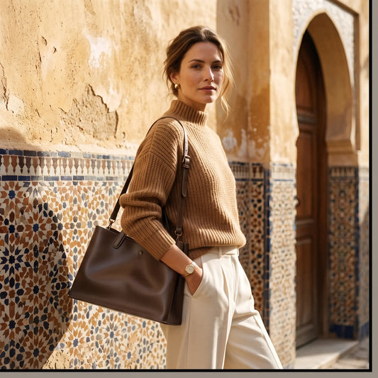 Cabas Almeria — Cuir Véritable