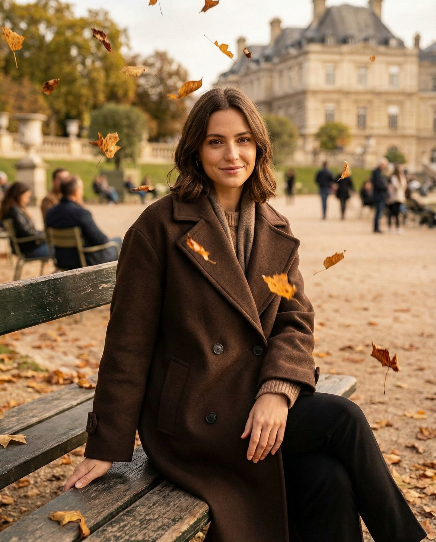 Manteau Long Coupe Large – Édition Parisienne Automne / Hiver