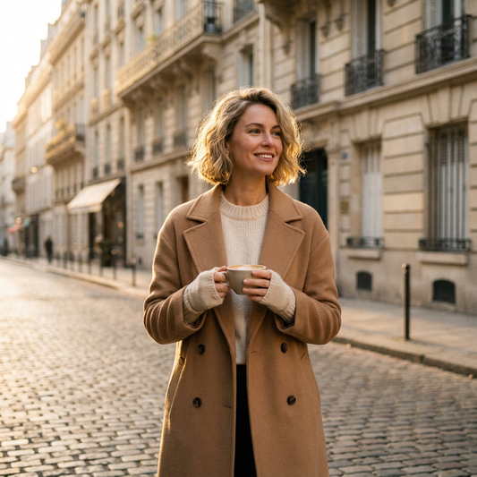 Gants Demi-Doigt en Cachemire – Hiver Élégant