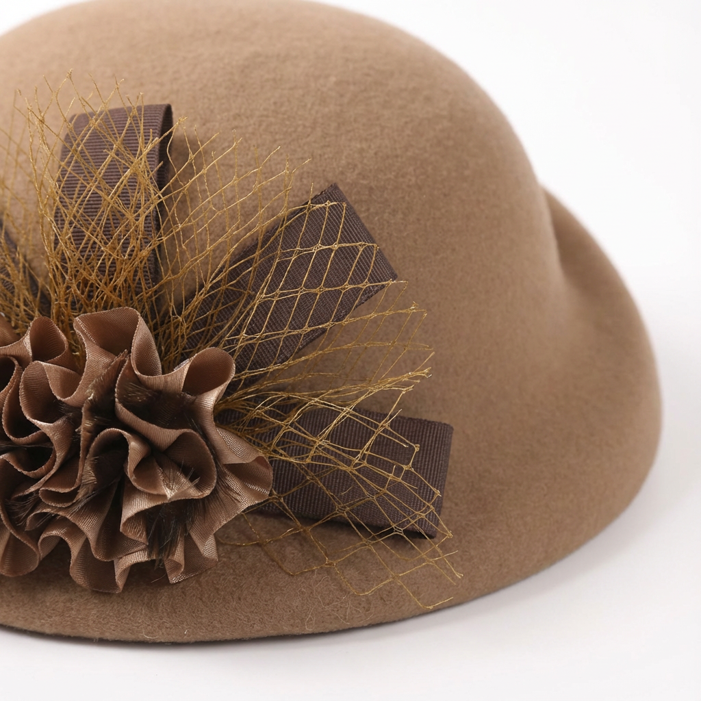 Béret Élégant en Laine – Style Parisien Raffiné