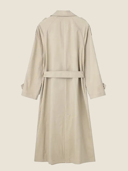 Trench Almeria — Long Ceinturé Double Boutonnage