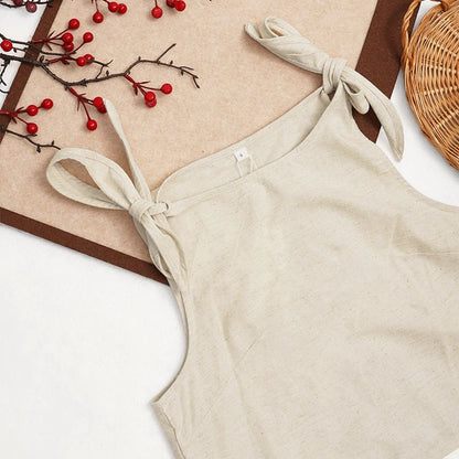 Ensemble Léonie — Top & Jupe Midi en Lin