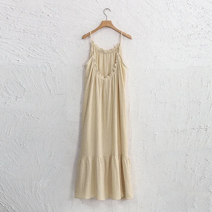 Robe Édit Capri — Maxi Mousseline de Coton