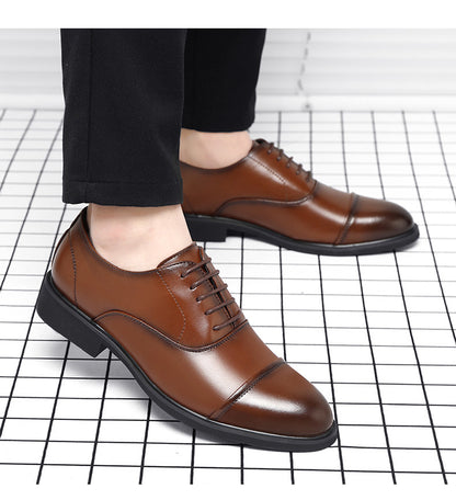 Chaussures de Mariage Piedex en Cuir avec Semelle Élévatrice