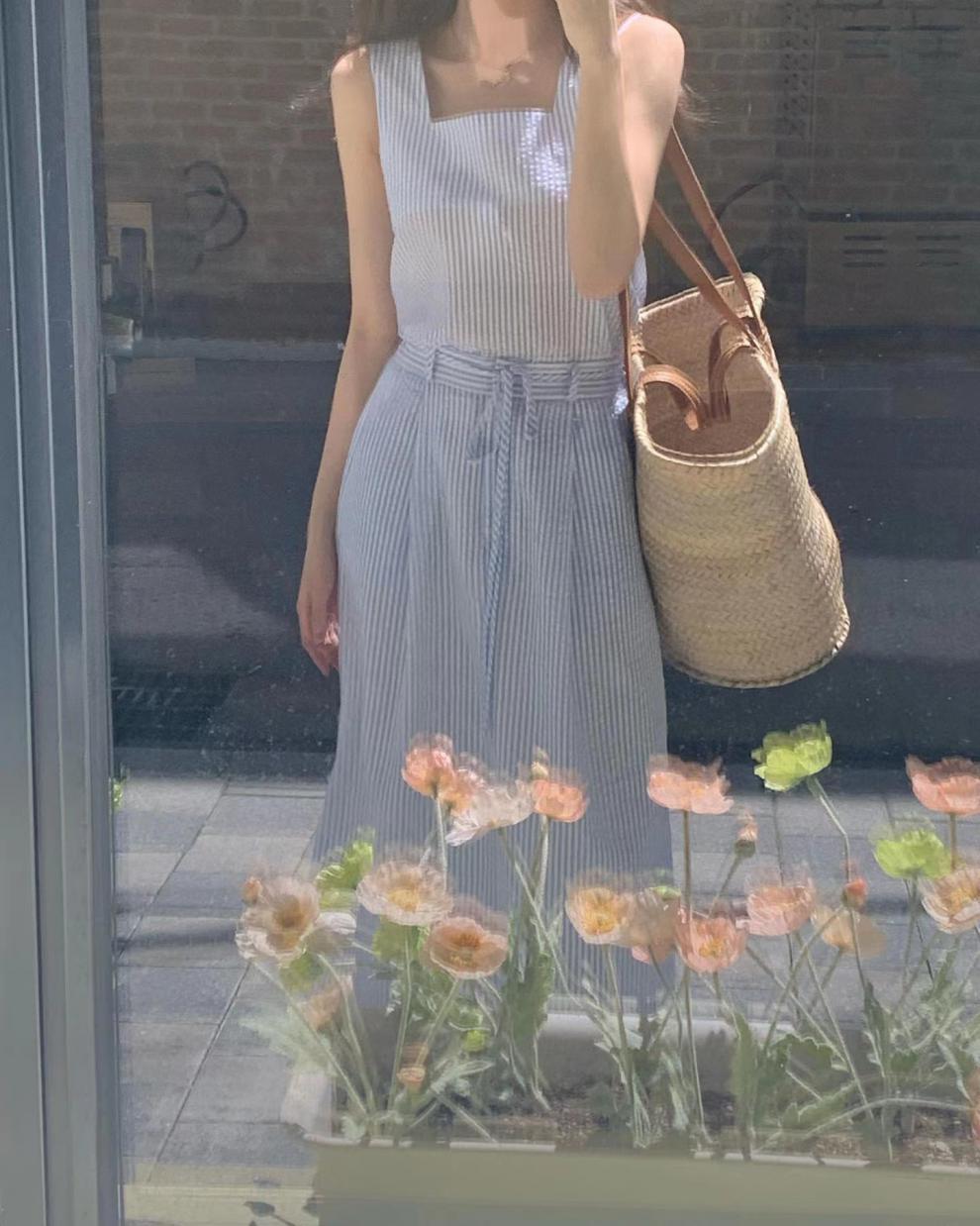 Ensemble Maëlys Élégance Minimaliste à Taille Haute